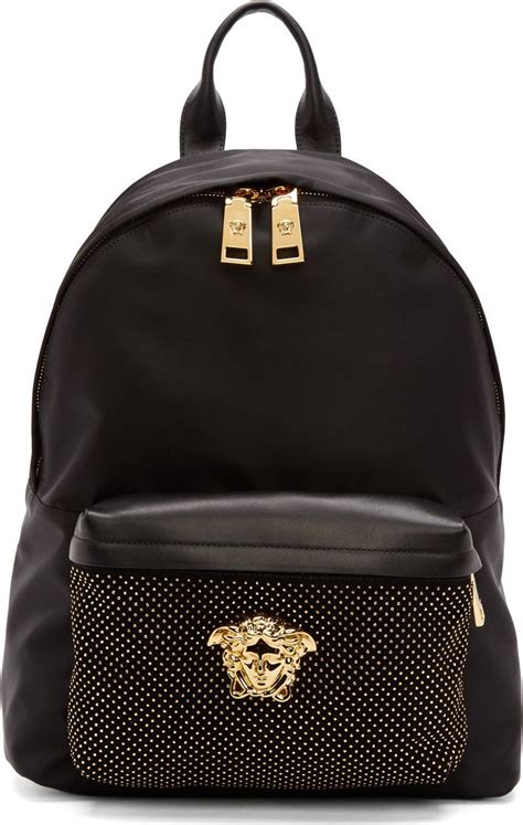 women's versace backpack|versace collection saddle bag.